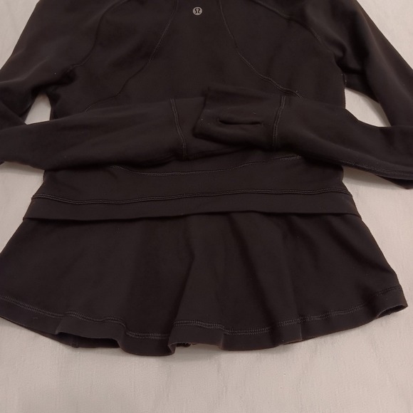 Lululemon Peplum,  Hustle in your Bustle Jacket - Size 6 - Picture 5 of 14